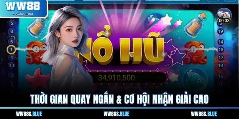 Thời gian quay ngắn & cơ hội nhận giải cao