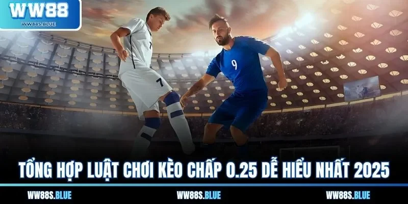 Kèo Chấp 0.25 Là Gì? Cẩm Nang Giải Đáp Chi Tiết Từ A Đến Z 2 Tổng hợp luật chơi kèo chấp 0.25 dễ hiểu nhất 2025